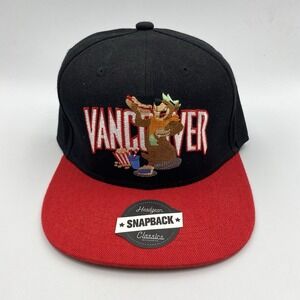 Headgear Classics Hat Yogi Bear Adjustable Snapback‎ Hanna-Barbera Red Black Cap